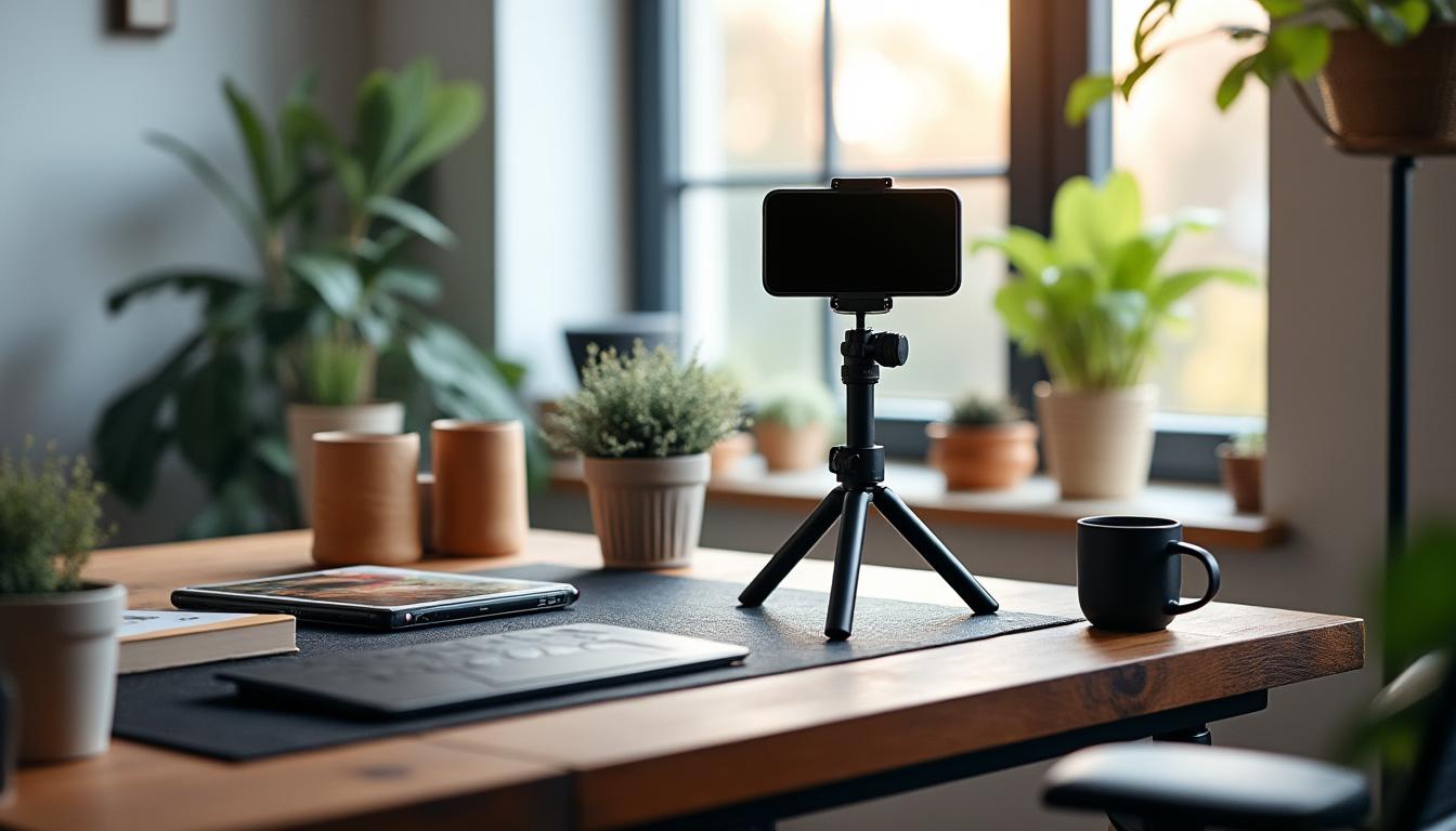 Le setup de tournage parfait pour des vidéos UGC efficaces 2 découvrez comment créer le setup de tournage parfait pour des vidéos ugc efficaces, alliant simplicité et qualité pour maximiser l'impact de votre contenu.