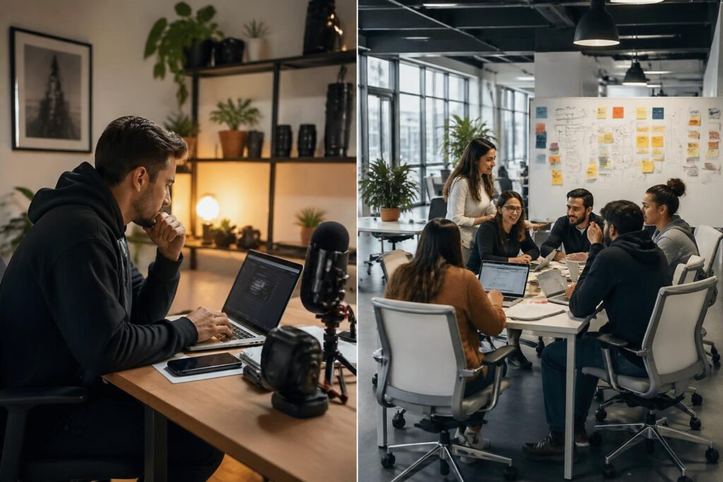 découvrez les avantages et inconvénients de faire appel à un freelance ou à une agence pour vos contenus ugc. trouvez la solution idéale pour votre projet grâce à notre guide complet.